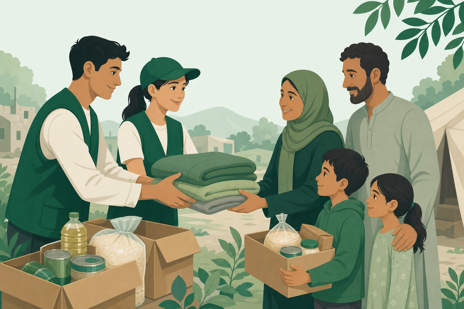 حمایت بنیاد برکت از هموطنان